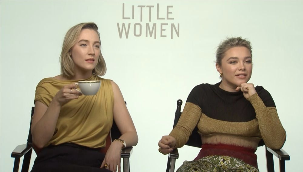 Entrevista con Saoirse Ronan y Pugh sobre 'Mujercitas': las mujeres en el cine, los de Oro y Greta Gerwig directora | Onda Cero Radio