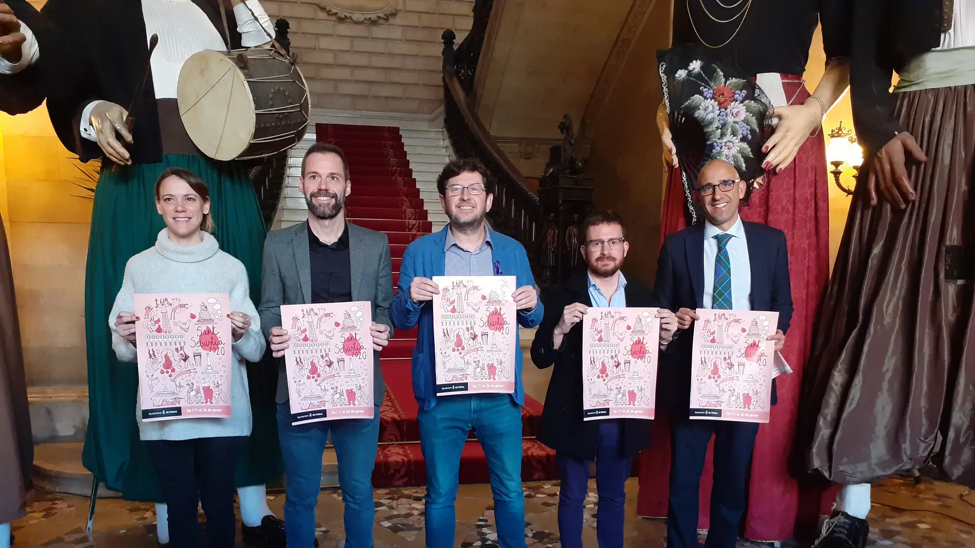 Presentación del programa de Sant Sebastià de Palma de 2020