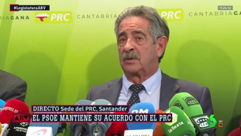 Revilla niega presiones del Santander para cambiar el voto del PRC: "El que ha cambiado es S&aacute;nchez"
