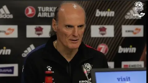 Rueda de prensa de Dusko Ivanovic Previa del Fenerbahce - Baskonia