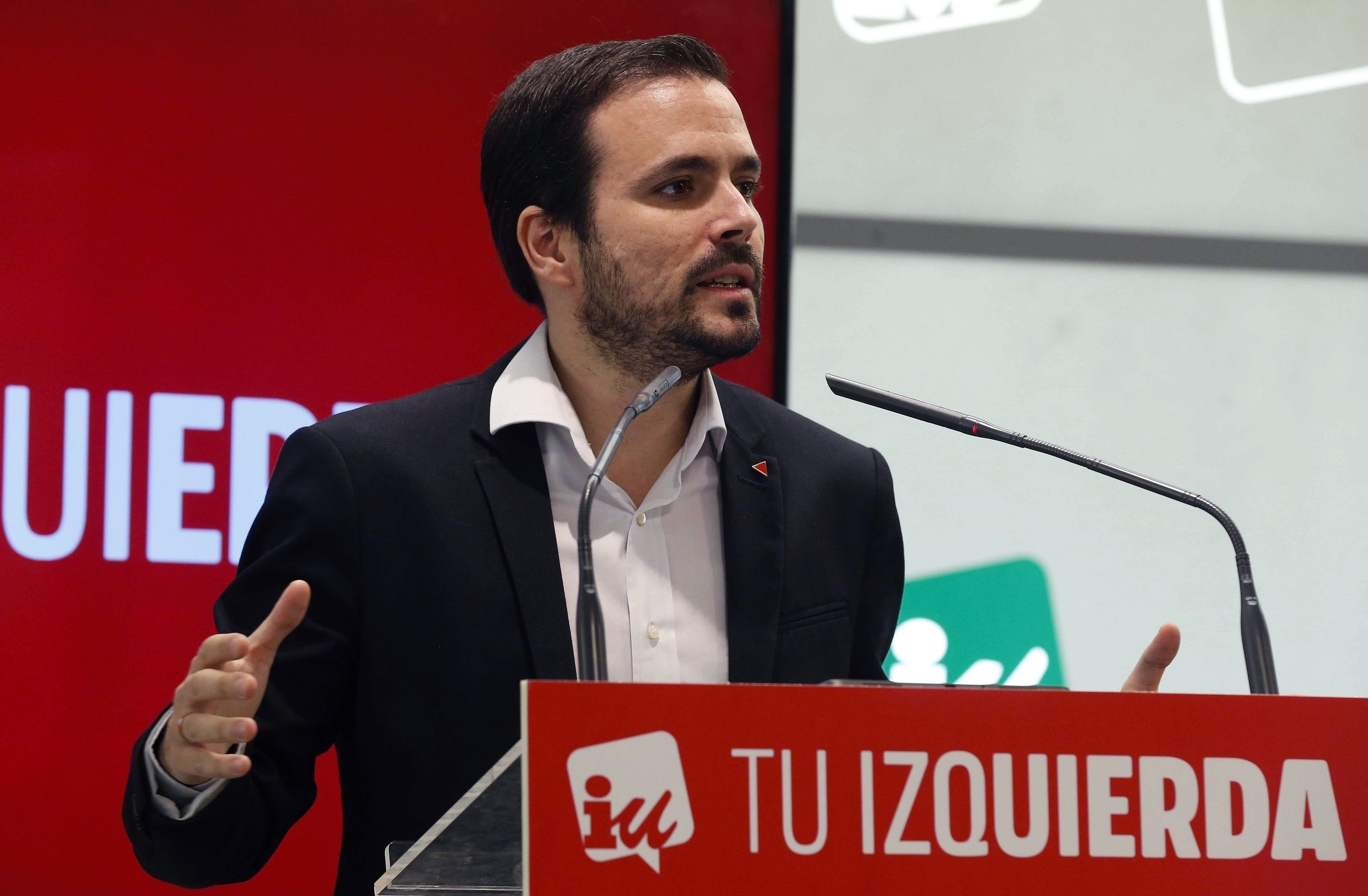Garzón asegura que la derecha "utilizará todos los medios a su alcance para hacer descarrilar al Gobierno" Garzón asegura que la derecha "utilizará todos los medios a su alcance para hacer descarrilar al Gobierno"
