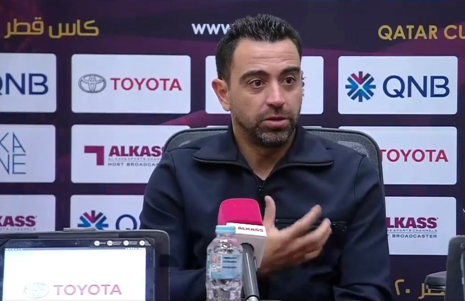 Xavi: "Es mi sueño entrenar al Barça, pero respeto a Valverde y estoy centrado en el Al-Sadd" Xavi: "Es mi sueño entrenar al Barça, pero respeto a Valverde y estoy centrado en el Al-Sadd"