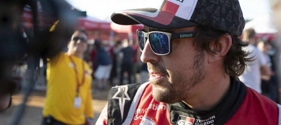 Fernando Alonso, en el Dakar Fernando Alonso, en el Dakar