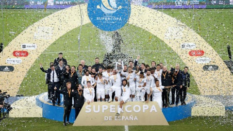 El Real Madrid gana la Supercopa de Espa&ntilde;a