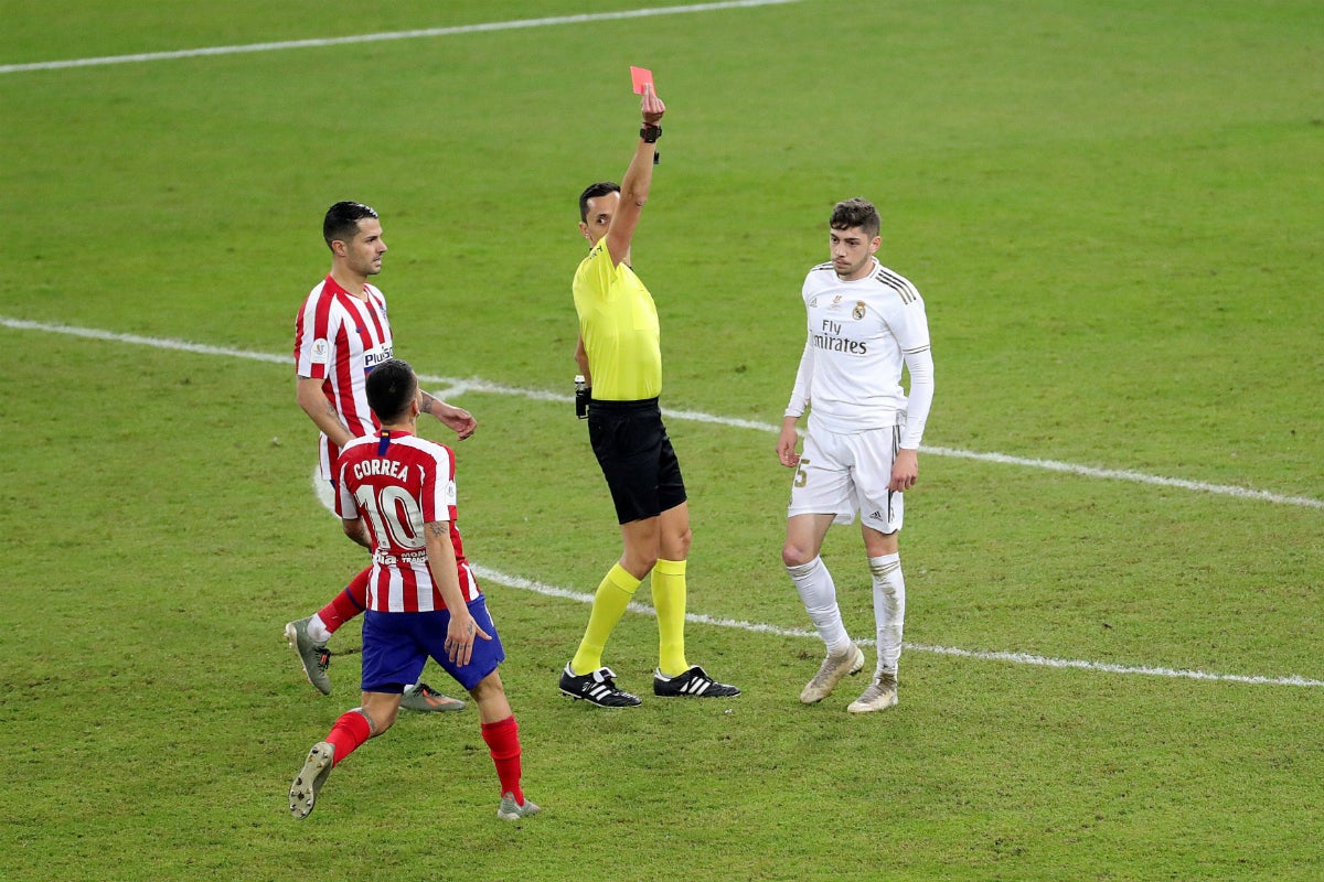 Fede Valverde, nombrado MVP de la final de la Supercopa: "Pido disculpas a Morata, pero solo podía hacer eso" Fede Valverde, nombrado MVP de la final de la Supercopa: "Pido disculpas a Morata, pero solo podía hacer eso"