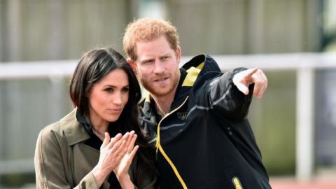 El pr&iacute;ncipe Harry y Meghan Markle (Archivo)