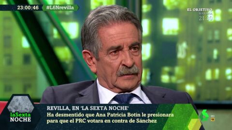 La emoci&oacute;n de Miguel &Aacute;ngel Revilla al hablar de supuestas presiones por el 'no' a S&aacute;nchez: "A m&iacute; no me presiona ni Dios"