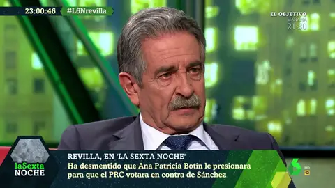 La emoción de Miguel Ángel Revilla al hablar de supuestas presiones por el 'no' a Sánchez: "A mí no me presiona ni Dios" La emoción de Miguel Ángel Revilla al hablar de supuestas presiones por el 'no' a Sánchez: "A mí no me presiona ni Dios"