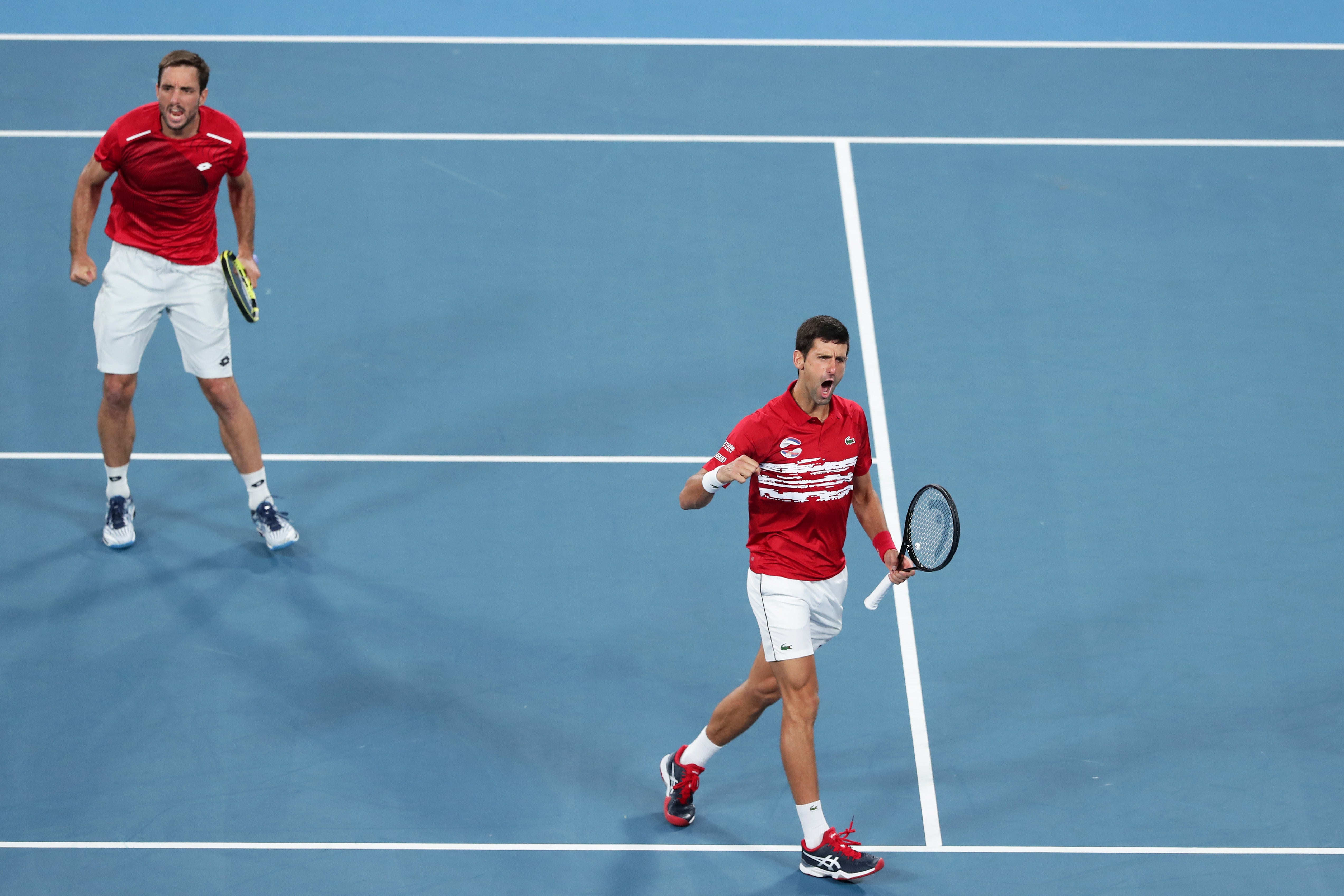 Djokovic deja a España sin título en la ATP Cup Djokovic deja a España sin título en la ATP Cup