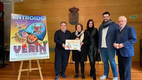 Ver&iacute;n foi o Concello ga&ntilde;ador do acci&oacute;n promocional promovida por GADISA "O meu entroido &eacute; o mellor!", resultando premiado con 30.000&euro; grazas aos votos dos seus fieis seguidores.