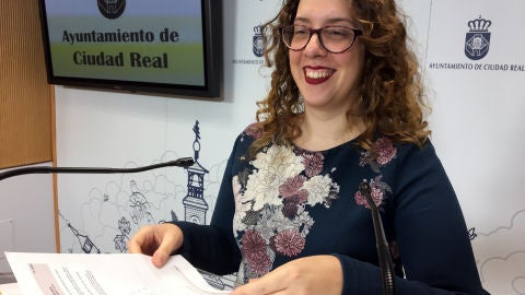Sara Mart&iacute;nez, portavoz del equipo de Gobierno del Ayuntamiento de Ciudad Real