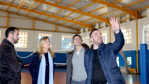 Recepci&oacute;n de las obras del Pabell&oacute;n Pablo Herrera.