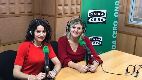 Gloria Poyatos y Pilar Barrado