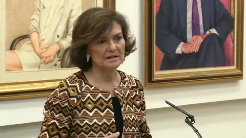Carmen Calvo: "Seremos prudentes en la valentía" Carmen Calvo: "Seremos prudentes en la valentía"