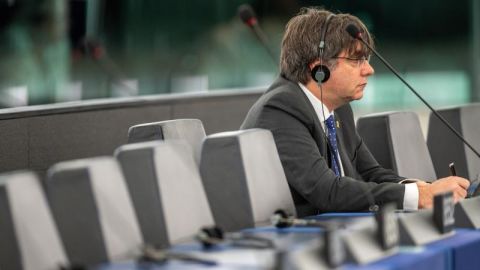 El eurodiputado y expresidente catalán Carles Puigdemont El eurodiputado y expresidente catalán Carles Puigdemont