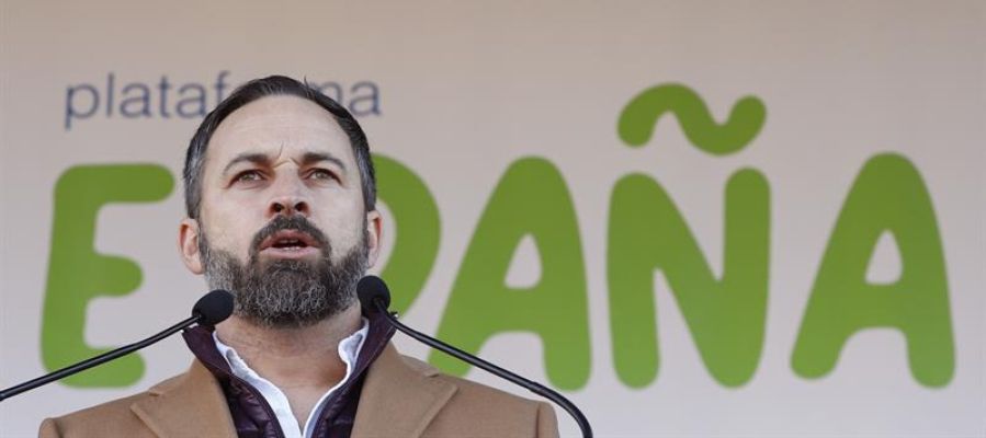 El líder de Vox, Santiago Abascal El líder de Vox, Santiago Abascal
