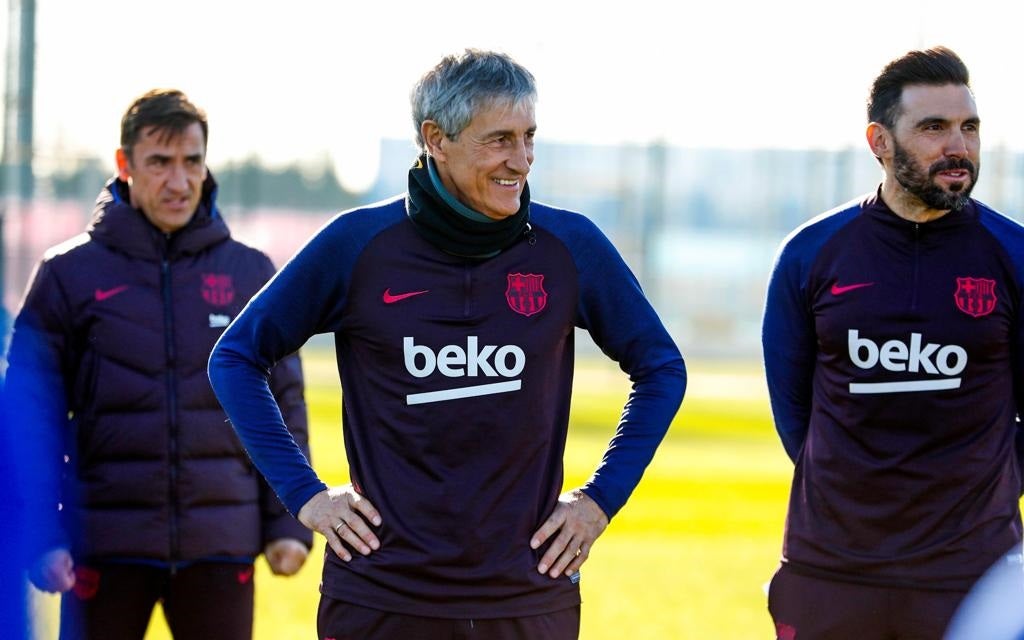 Quique Setién: "Hay mucha gente resultadista, yo sigo teniendo pasión por jugar" Quique Setién: "Hay mucha gente resultadista, yo sigo teniendo pasión por jugar"