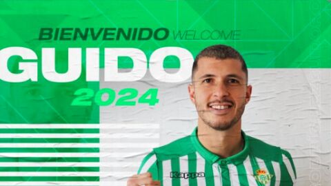 Guido Rodr&iacute;guez, del Real Betis. 