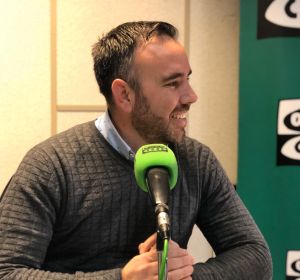 Rafa Simó hoy en los estudios de Onda Cero Castellón Rafa Simó hoy en los estudios de Onda Cero Castellón