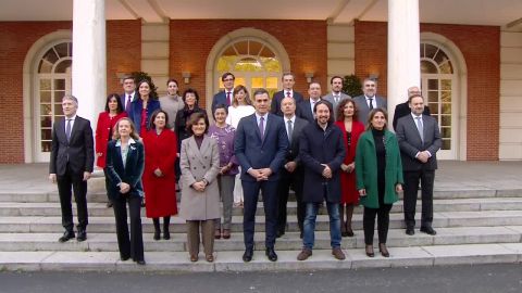 Foto de familia nuevo Gobierno