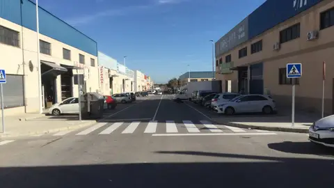 Polígono industrial en Crevillent. Polígono industrial en Crevillent.