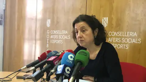 Fina Santiago, consellera balear de Asuntos Sociales Fina Santiago, consellera balear de Asuntos Sociales