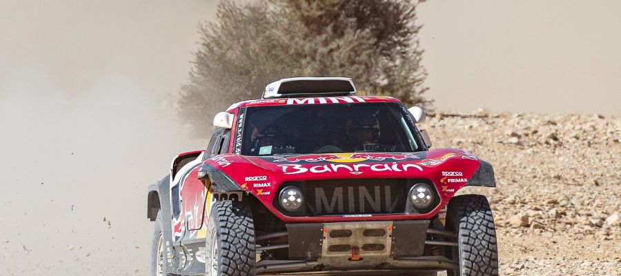 Stephane Peterhansel, en acción en el Dakar Stephane Peterhansel, en acción en el Dakar