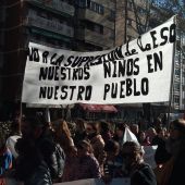 Huelga colegios rurales