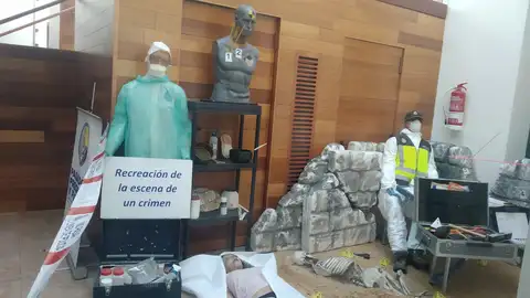 Diferentes objetos de la Policía Científica que se pueden ver en la exposición Diferentes objetos de la Policía Científica que se pueden ver en la exposición