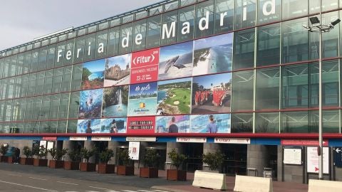 Entrada Fitur en Madrid.