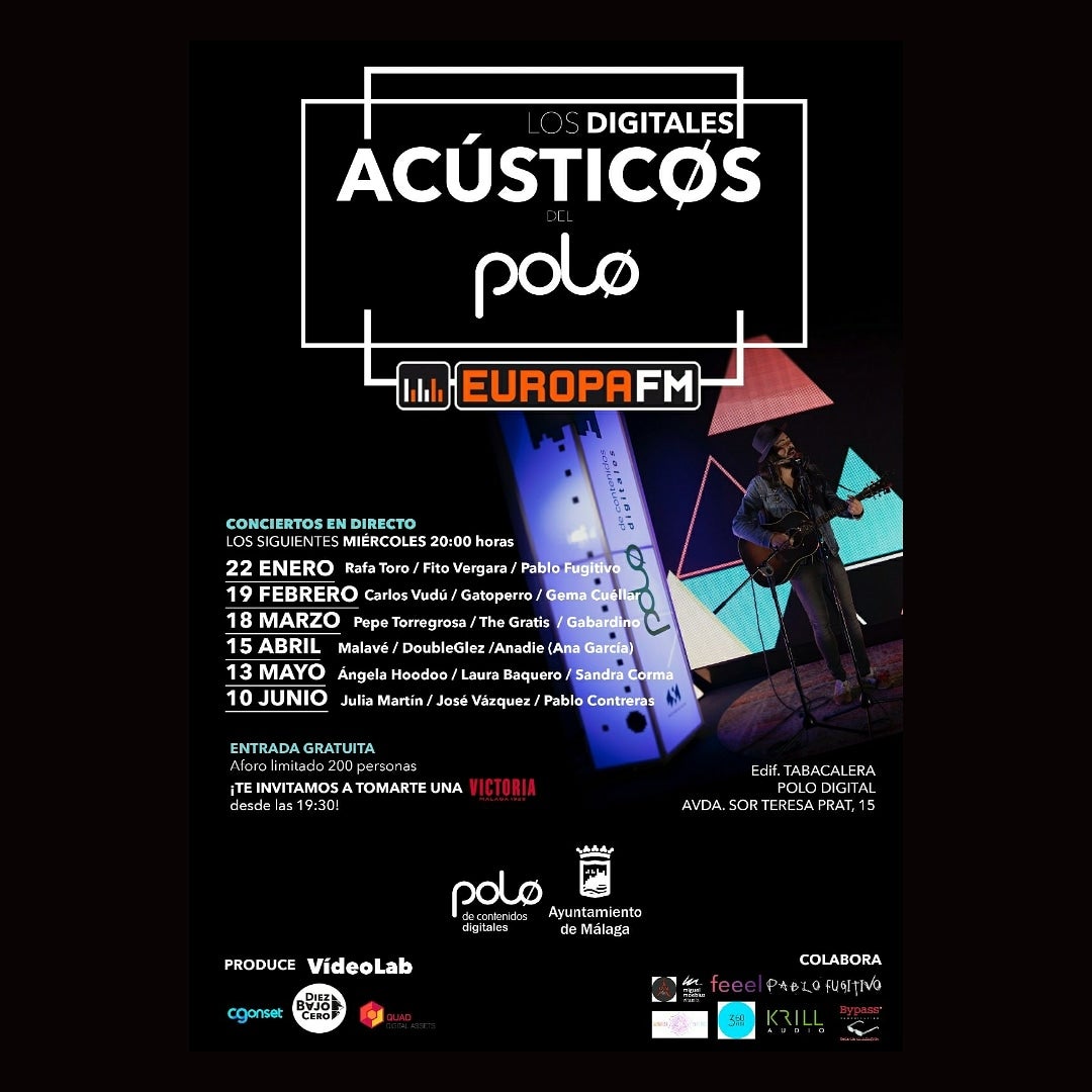 'Los digitales acústicos del Polo' se vuelcan con los cantantes locales 'Los digitales acústicos del Polo' se vuelcan con los cantantes locales
