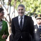 María Gámez y Fernando Grande-Marlaska María Gámez y Fernando Grande-Marlaska