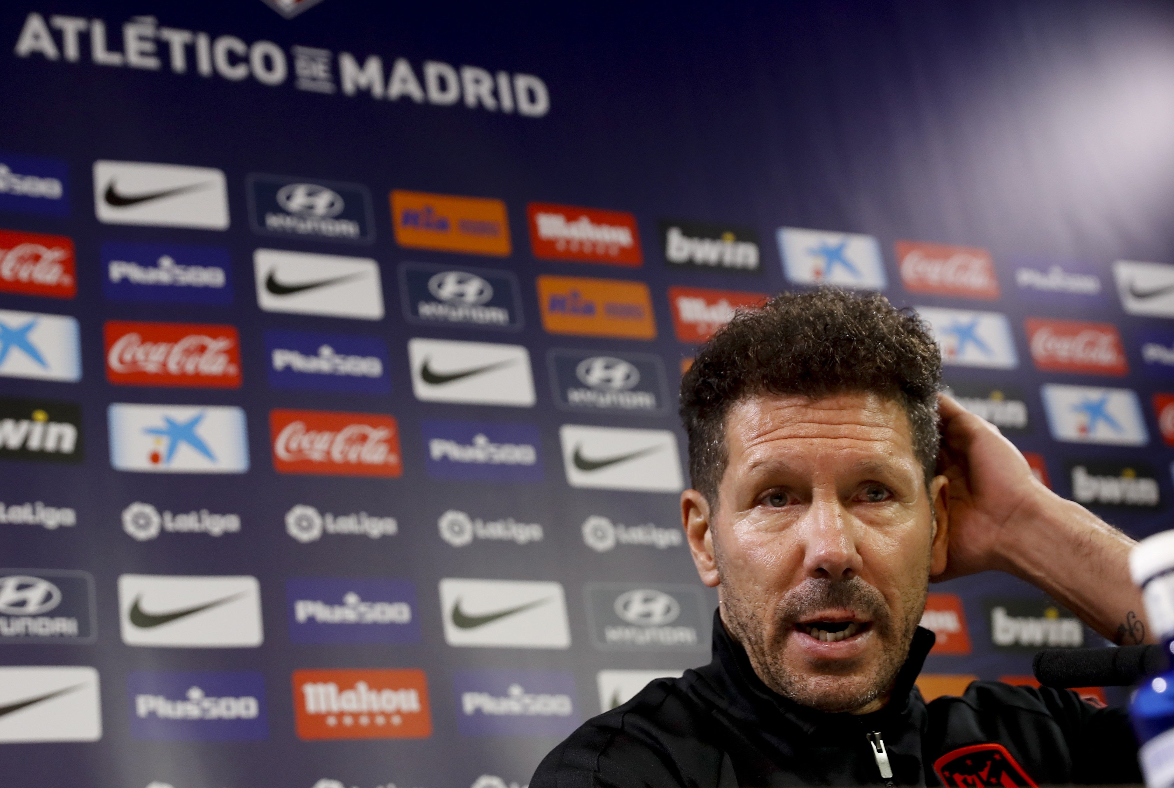 Simeone: "El Atlético de Madrid me ocupa la vida" Simeone: "El Atlético de Madrid me ocupa la vida"