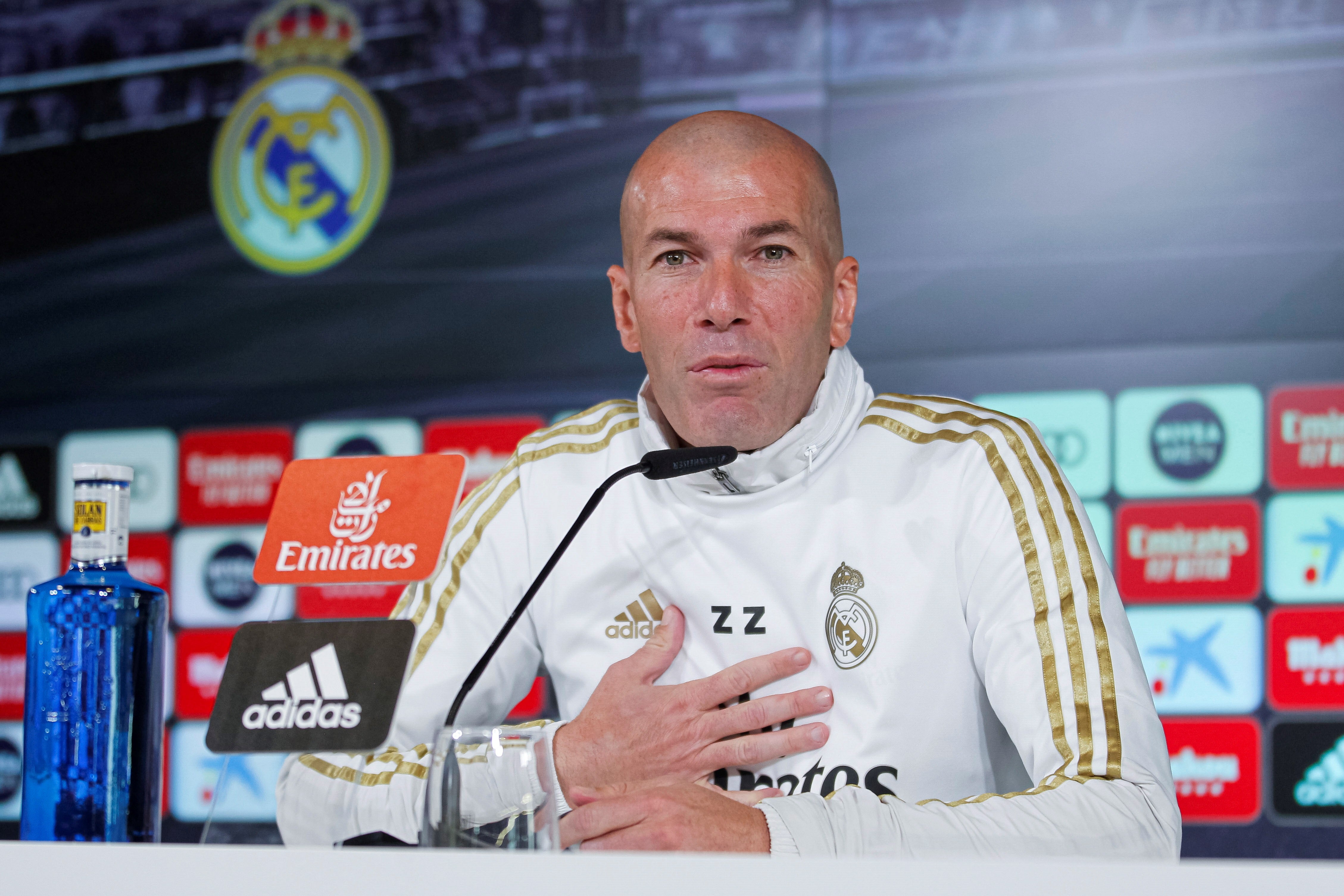 Zidane: "Acepto que puedo tener flor" Zidane: "Acepto que puedo tener flor"