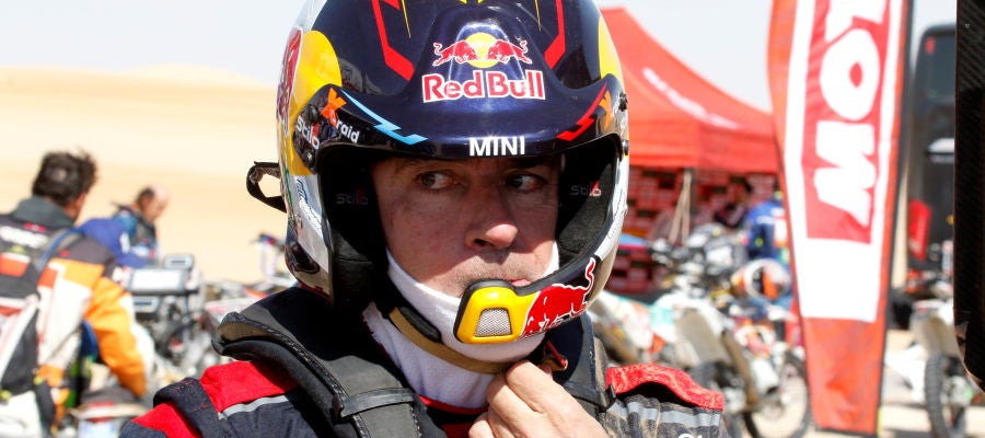 Carlos Sainz, durante una etapa del Rally Dakar Carlos Sainz, durante una etapa del Rally Dakar