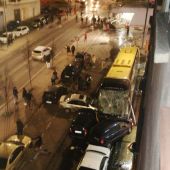 Accidente de autobús en Estella