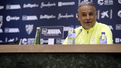 Sergio Pellicer, entrenador del M&aacute;laga