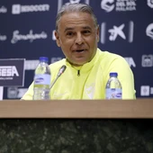 Sergio Pellicer, entrenador del Málaga Sergio Pellicer, entrenador del Málaga