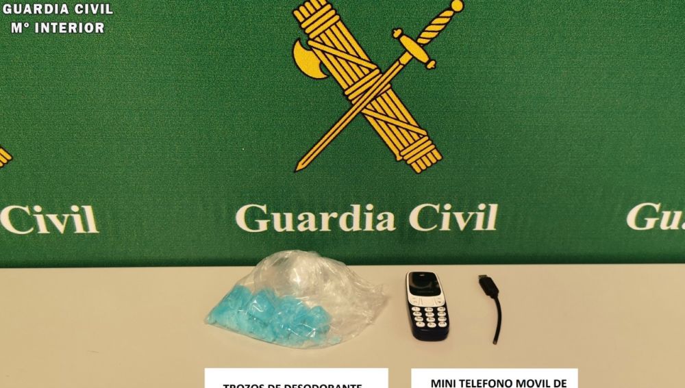 La Guardia Civil investiga a una mujer que pretendía introducir metanfetamina en la prisión