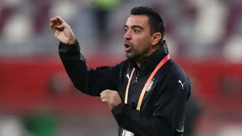 El entrenador del Al Saad, Xavi Hernández.