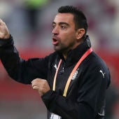 El entrenador del Al Saad, Xavi Hernández. 