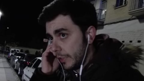 Gonzalo Fuertes, alcalde de Estella. 