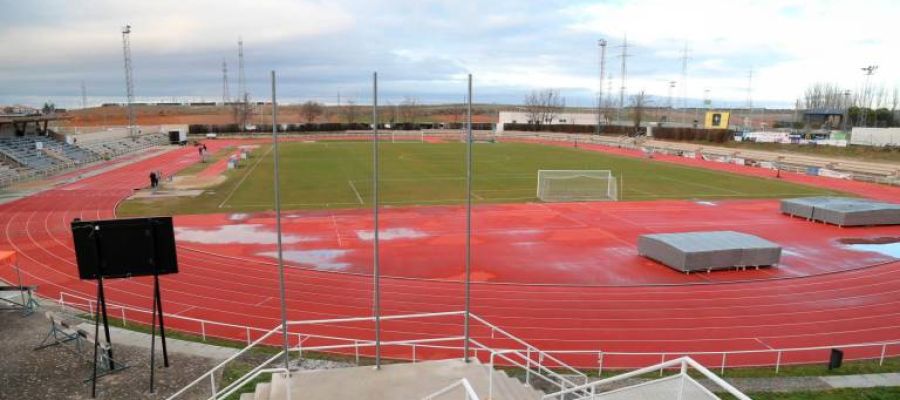 Las Pistas, estadio del Unionistas de Salamanca Las Pistas, estadio del Unionistas de Salamanca