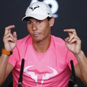 Rafa Nadal, en rueda de prensa Rafa Nadal, en rueda de prensa