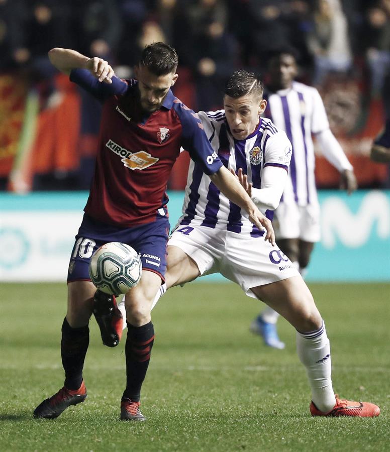 Osasuna y Valladolid firman las tablas en partido poco atractivo Osasuna y Valladolid firman las tablas en partido poco atractivo