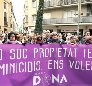 Concentración en apoyo a la asesinada en Terrassa Concentración en apoyo a la asesinada en Terrassa