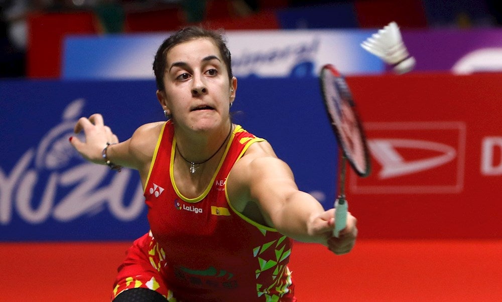 Carolina Marín: "En Inglaterra he jugado un campeonato a puerta abierta y sin precaución" Carolina Marín: "En Inglaterra he jugado un campeonato a puerta abierta y sin precaución"