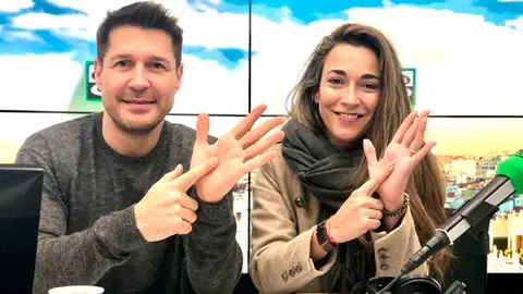 Jaime Cantizano y Carolina Marín Jaime Cantizano y Carolina Marín