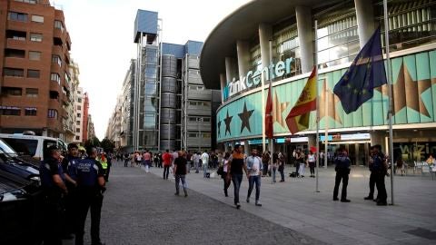 Fachada del Wizink Center en Madrid