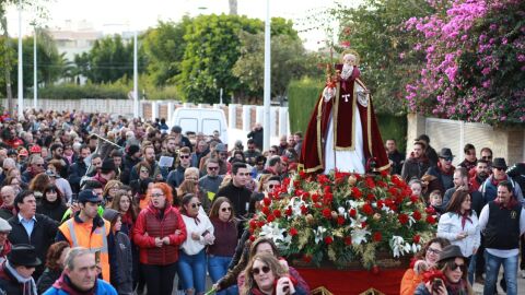 Romer&iacute;a San Ant&oacute;n Abad en Elche de 2020.